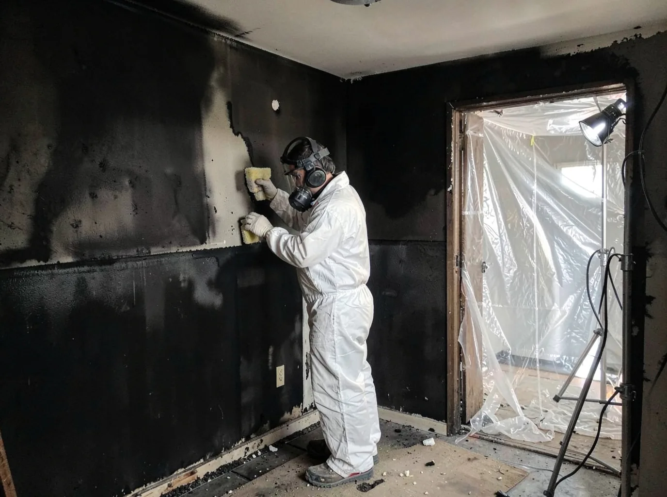 Fire Damage Restoration company in Little America, WY